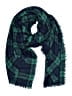 Unbranded Plaid Green Scarf One size - photo 1