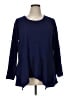 LOGO by Lori Goldstein Blue Pullover Sweater Size 1X - photo 1