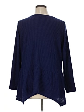 LOGO by Lori Goldstein Pullover Sweater (view 2)