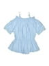 Unbranded Blue Short Sleeve Blouse Size 150 cm / US 12 - photo 2