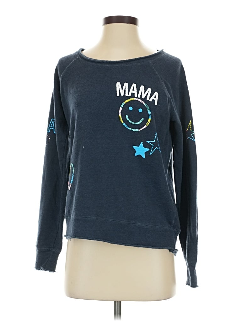 Pre-owned Chaser Long Sleeve T-shirt In Blue