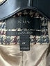 J.Crew 100% Wool Houndstooth Gray Wool Blazer Size 2 (tall) - photo 6