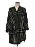 Coco And Main Plaid Green Poncho Size M - photo 1
