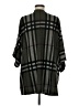 Coco And Main Plaid Green Poncho Size M - photo 2