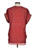 Max Studio 100% Polyester Red Short Sleeve Blouse Size M - photo 2