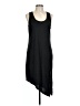 Splendid Solid Black Casual Dress Size L - photo 1