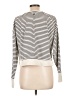 Sweaty Betty Stripes White Pullover Sweater Size 10 - photo 2