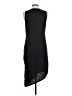 Splendid Solid Black Casual Dress Size L - photo 2