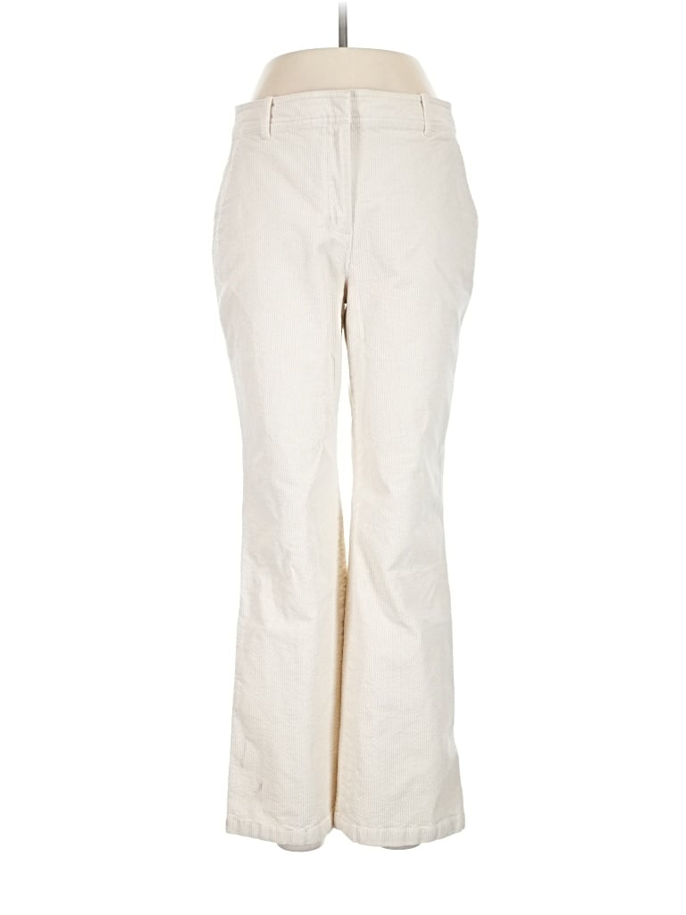 Pre-owned Jcrew Khaki Pant In Ivory