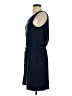 Lou & Grey Solid Blue Casual Dress Size XS - photo 5