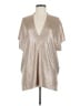 Karlie Metallic Silver Kimono Size M - photo 1