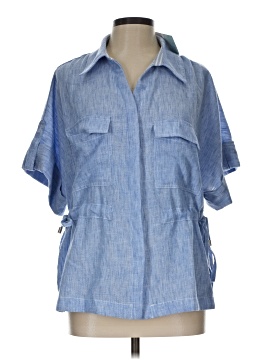 Skies Are Blue Short Sleeve Blouse