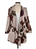 Chico's 100% Tencel Floral Tan Blazer Size S - photo 1