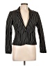 Divided by H&M Stripes Black Blazer Size 10 - photo 1