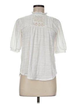 Cable & Gauge Short Sleeve Blouse (view 1)