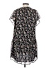Ann Taylor LOFT 100% Polyester Floral Black Casual Dress Size S (petite) - photo 2