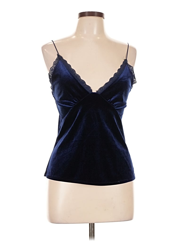 Pre-owned Daisy Street Sleeveless Top Blue Sweetheart Neckline Tops