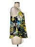 J.Crew 100% Polyester Green Yellow Sleeveless Blouse Size 8 - photo 4