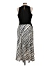 Cynthia Steffe 100% Polyester Print Silver Ivory Casual Dress Size 12 - photo 2