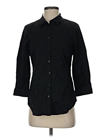 Not Your Daughter's Jeans 3/4 Sleeve Button-Down Shirt (view 1)