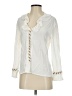 Together 100% Rayon Ivory Long Sleeve Blouse Size 4 - photo 1