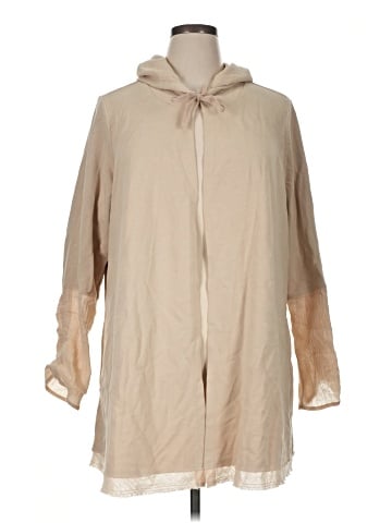 LOGO by Lori Goldstein Raincoat (view 1)