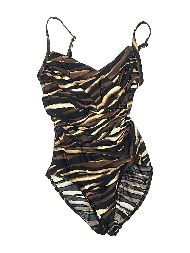 Pre-owned Magicsuit One Piece Swimsuit In Brown