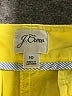J.Crew Solid Yellow Shorts Size 10 - photo 3