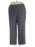 Catherines Plaid Gray Dress Pants Size 20 (estimated) - photo 1