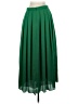 J.Crew 100% Polyester Solid Green Formal Skirt Size 2 - photo 2
