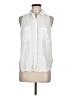 Bella Dahl 100% Lyocell White Sleeveless Button-Down Shirt Size M - photo 1