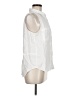 Bella Dahl 100% Lyocell White Sleeveless Button-Down Shirt Size M - photo 4