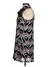 Socialite 100% Polyester Graphic Black Casual Dress Size XS - photo 5