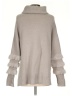 Cliche Gray Turtleneck Sweater Size XS - photo 2