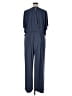 Tiana B. Solid Blue Jumpsuit Size 1X - photo 2