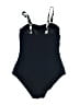 Selection b.p.c. Bonprix Collection Graphic Black One Piece Swimsuit Size 6 - photo 2