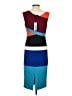 Tracy Reese Color Block Blue Cocktail Dress Size 4 - photo 2