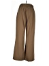 Funyyzo Solid Brown Dress Pants Size L - photo 2
