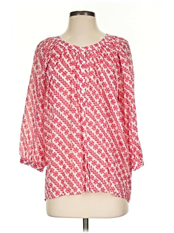 Creme Fraiche 3/4 Sleeve Blouse (view 1)