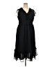 Old Navy 100% Polyester Black Cocktail Dress Size 2X - photo 1