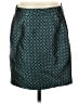 J.Crew Collection 100% Silk Teal Silk Skirt Size 2 - photo 1