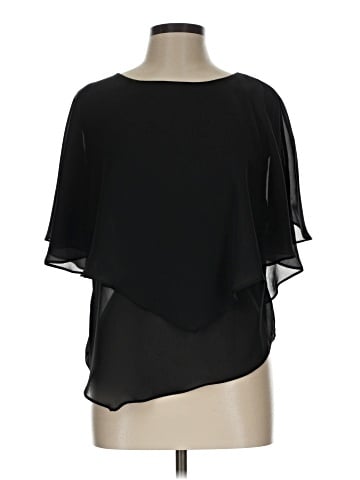 Draper's & Damon's Short Sleeve Blouse (view 1)