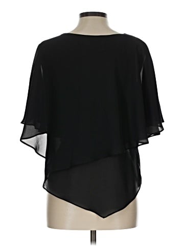 Draper's & Damon's Short Sleeve Blouse (view 2)