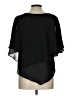 Draper's & Damon's 100% Polyester Black Short Sleeve Blouse Size 10 - photo 2