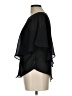 Draper's & Damon's 100% Polyester Black Short Sleeve Blouse Size 10 - photo 5