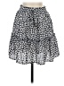 Crescent 100% Polyester Polka Dots Blue Casual Skirt Size S - photo 1