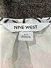 Nine West Silver 3/4 Sleeve Blouse Size M - photo 7