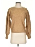 1.State Metallic Tan Pullover Sweater Size S - photo 1
