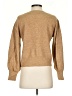 1.State Metallic Tan Pullover Sweater Size S - photo 2