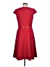 Anne Klein Solid Red Casual Dress Size 8 - photo 2